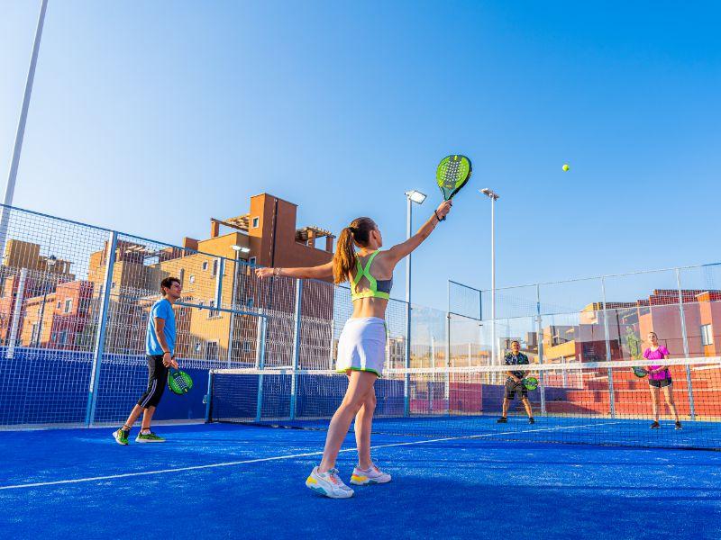 Court de padel  Krystal Grand® Residences & Villas San Miguel San Miguel de Allende Court de padel  Krystal Grand® Residences & Villas San Miguel San Miguel de Allende